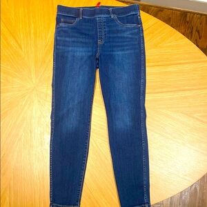 Spanx stretch dark wash jeans